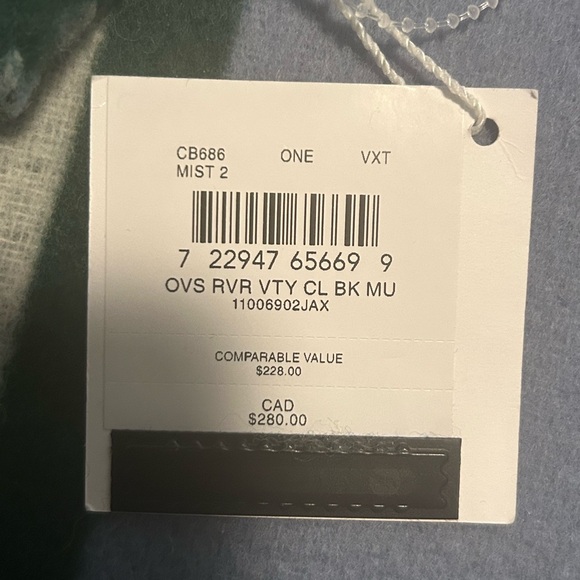 Coach Bold Green and Blue Scarf - Picture 2 of 5